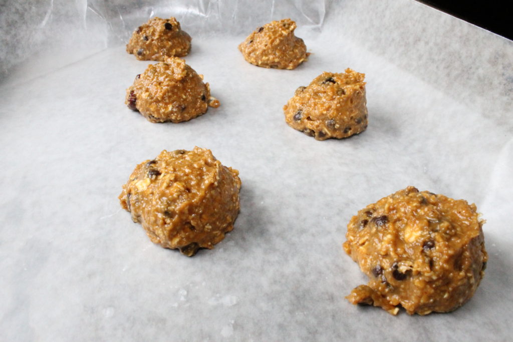 Rolled Oat cookies for better gut and skin health